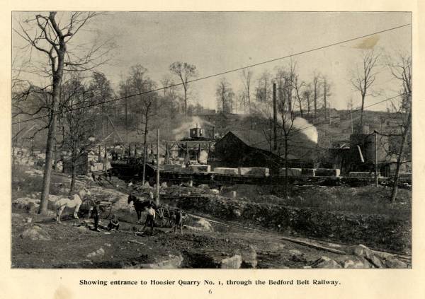 Showing entrance to Hoosier Quarry No. 1