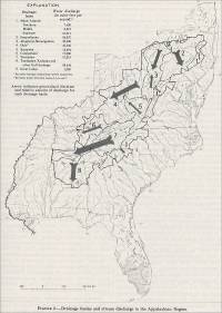 Drainage basins and stream discharge in the Appalachian Region