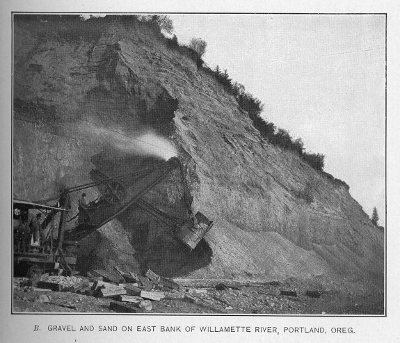 Gravel and Sand on Willamette River