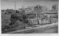Temporary Gravel and Sand Pit Near Seattle, Washington