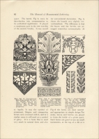 Page from The Manual of Monumental Lettering, published by Monumental News, early 1920s