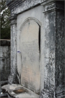 “Figure 3. Warped closure tablets in New Orleans cemeteries….(d) S-shaped warping in Lafayette Cemetery No. 1, March 2011 photographs.” (From: Hannibal, 2015 (https://www.isgs.illinois.edu/research/industrial-minerals/forum). ©2015 University of Illinois Board of Trustees. All rights reserved. For permission information, contact the Illinois State Geological Survey.) 
