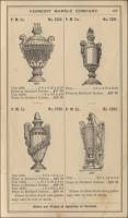 1889 Vermont Marble Company Price List: Rutland, Sutherland Falls, & Dark Marble, vases, pp. 405