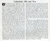 “Cathedrals Old and New” – article about the construction of the Cathedral of St. John the Devine on Morningside Heights, New York City ca. 1925, from Stone magazine