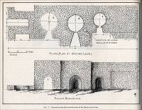 General ground plan and elevation of the Olema Creek kilns