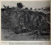 East face of California Rock and Gravel Company Quarry