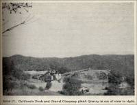 California Rock and Gravel Company plant
