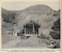 Voss quarry and plant near Stevens Creek Dam