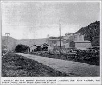Plant of the Old Mission Portland Cement Company