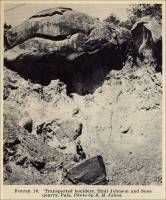 Transported boulders, Emil Johnson and Sons quarry, Pala.