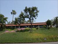 Approaching Mission Basilica San Diego de Alcal&aacute; via San Diego Mission Road, San Diego, CA