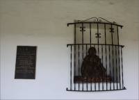 Sculpture by James Hubbell, San Diego Mission, San Diego, CA