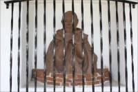 Sculpture by James Hubbell, San Diego Mission, San Diego, CA