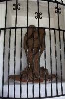 Sculpture by James Hubbell, San Diego Mission, San Diego, CA