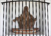 Sculpture by James Hubbell, San Diego Mission, San Diego, CA