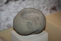 Stone Mortars & Pestles display, San Diego Mission, San Diego, CA