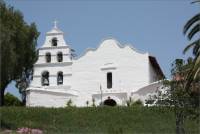 Front of Mission Basilica San Diego de Alcal&aacute;, San Diego, CA