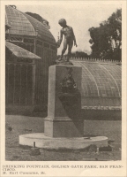 &ldquo;Drinking Fountain, Golden Gate Park, San Francisco, M. Earl Cummins, Sc.&rdquo; in &ldquo;Work of Two San Francisco Sculptors,&rdquo; in The Monumental News, August 1905, pp. 547