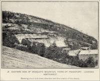 Eastern Side of Mosquito Mountain, Town of Frankfort.&nbsp;Looking Northwest