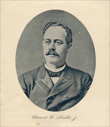 Photograph of E. Mallet Photograph of E. Mallet
