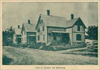 View of Houses for Employes. View of Houses for Employes.