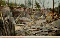 Typical Bluestone Quarry of Pike Co., Pennsylvania