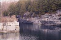 Esperanza/True Blue Quarry from the south-end facing northeast