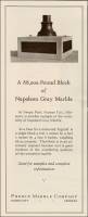 Phenix Marble Co., Kansas City, Missouri, April 1924 advertistment