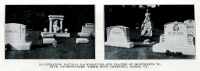 “Illustrating natural backgrounds and placing of monuments to give unobstructed views, Hope Cemetery, Barre, VT.”  “Cemetery Successful in Beauty,” in The Monumental News, July 1929.