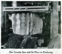 Photograph in the Cross Brothers Company advertisement from Granite Marble & Bronze, December 1917, pp. 35