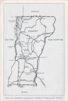 Map of Vermont showing Marble Producing Areas
