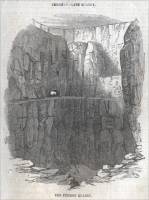 The Fitzroy Slate Quarry in North Wale, , in "The Illustrated London News," April 17, 1858. 