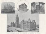 Parliament Buildings, Ottawa, built of Potsdam Red Sandstone (1893)