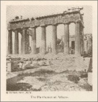 The Parthenon at Athens (1923)