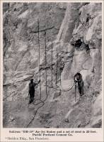 Sullivan 'DB-19' Air-Jet Sinker and a set of steel to 20 feet.