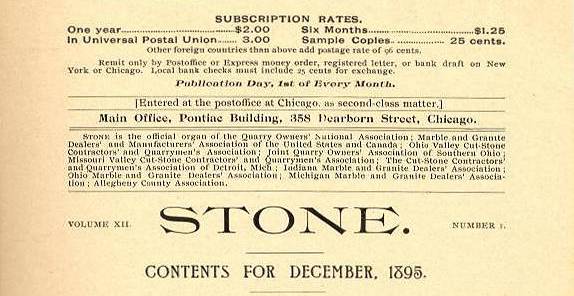 Image of Stone Magazine Original Heading