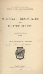 Title Page Mineral Resources of the United States