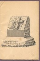 #CC1252 cemetery monument in "New Style Rock Work" cemetery monumental catalog, Charles Clements, Wholesale Granite Dealer, Boston Mass., 1890s
