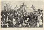 “View in Monumental Cemetery, Milan” Italy, in "The Monumental News," Nov. 1895