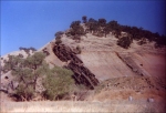 The old A. D. Knowles Sandstone Quarry today known as The Brownstone Quarry, along the Sites-Maxwell Road, Colusa County, California