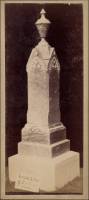 Vermont Marble Co. sample advertising cemetery monument cabinet card