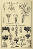 Lily Patterns in “Monumental Drawing and Lettering: The Lily in Applied Ornament” (1926)