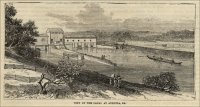 “View of the Canal at Augusta, Ga.," "Frank Leslie's Populat Monthly," Dec. 1880