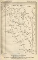 Map of marble deposits examined on Dall and Long islands, Alaska, circa 1920.