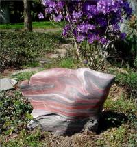 Jupiter Marble garden sculpture from Alaska, Gary McWilliams, Stone Arts of Alaska