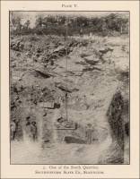 Southwestern Slate Company quarry, Slatington, Arkansas (circa 1909)