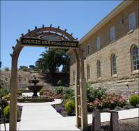 Entrance to the Spender Memorial Garden, Benicia, CA