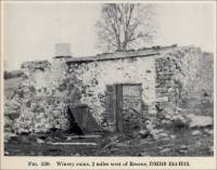 Winery ruins, 2 miles west of Rescue