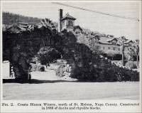 Cresta Blanca Winery, north of St. Helena, Napa County