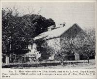 Holt wine cellar on Holt Ranch, east of St. Helena, Napa County